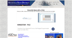 Desktop Screenshot of knoxvillenewsdistrict.com